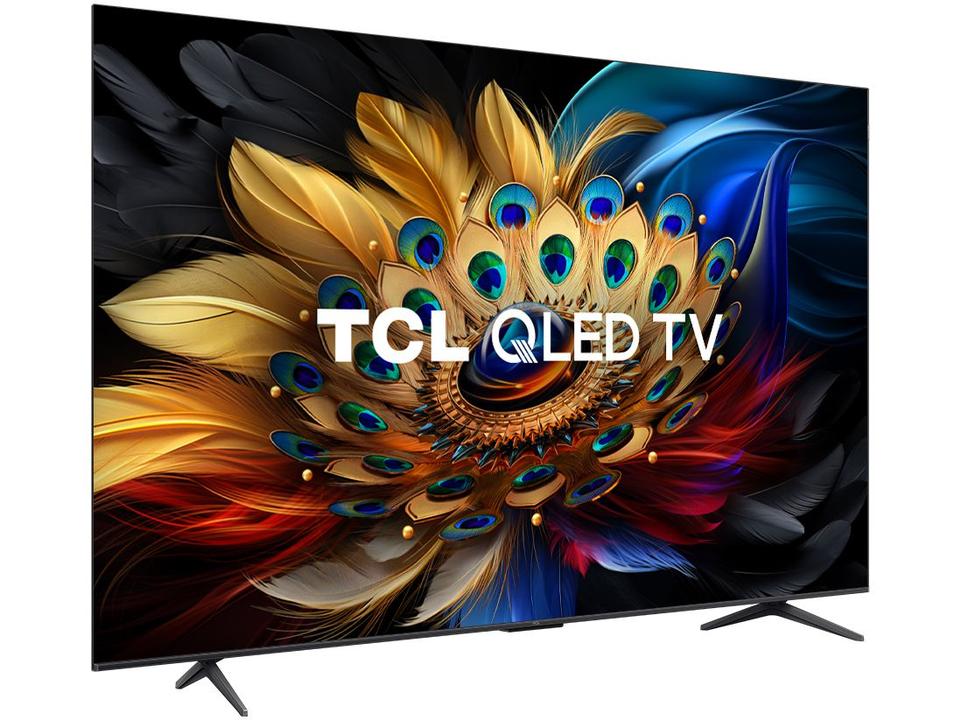Smart TV 85” 4K UHD QLED TCL 85C655 Wi-Fi - 2