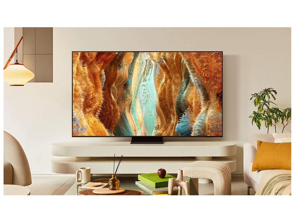 Smart TV 85" Samsung Ultra 4K Neo QLED Ultra QN70F QN85QN70FAGXZD 120Hz Tizen NQ4 AI Gen2 Bixby Alexa 4 HDMI - 7