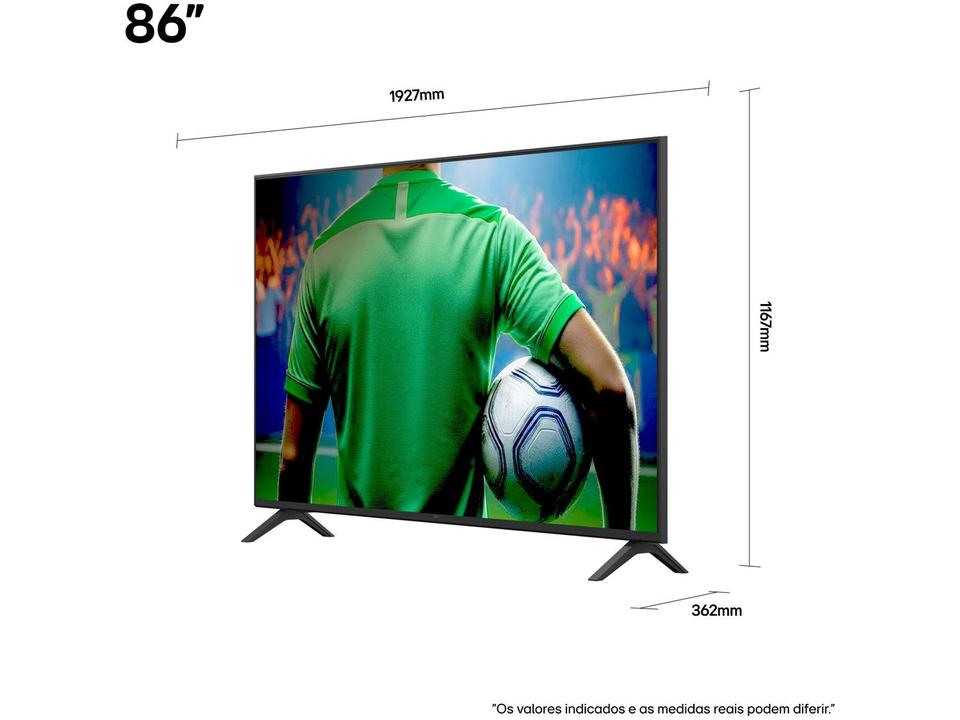 Smart TV 86" LG 4K Ultra HD 86UA8550PSA webOS 25 a7 AI Processor 4K Gen8 Alexa 3 HDMI 2.0 2 US - 10