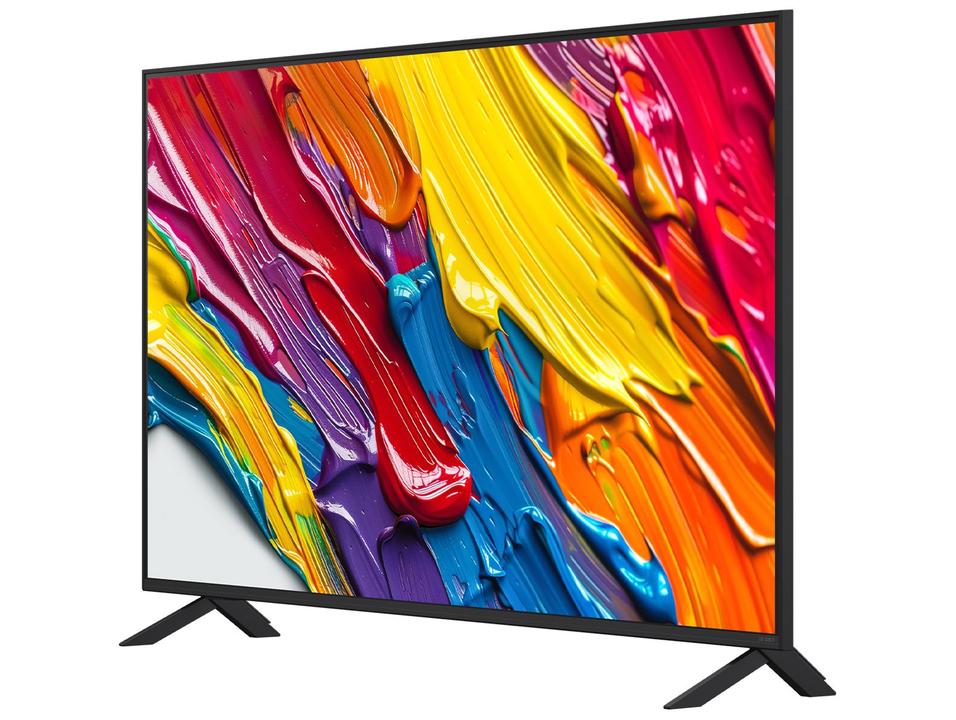 Smart TV 86" LG 4K Ultra HD QNED 86QNED82ASG webOS 25 a7 AI Processor 4K Gen8 Alexa 3 HDMI - 9