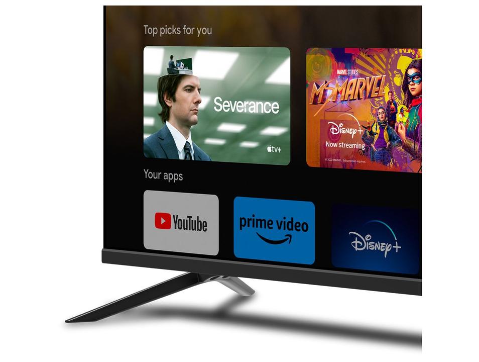 Smart TV 86" Philips DLED 7019 86PUG7019/78 Google TV Quad Core Google Assistente 3 HDMI 2 USB - 8