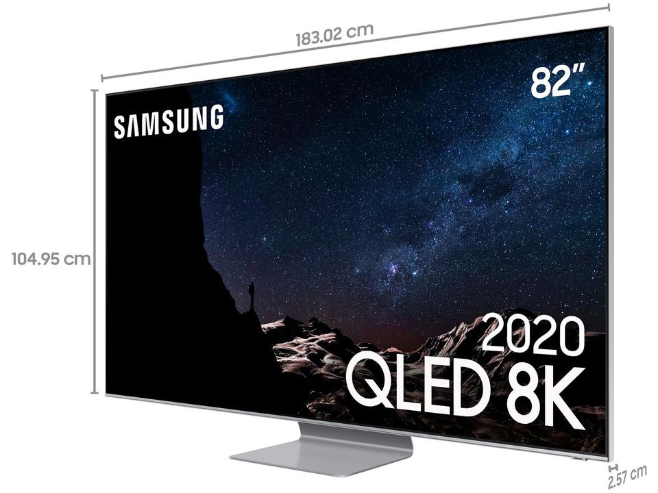 Smart TV 8K QLED 82” Samsung 82Q800TA - Wi-Fi Bluetooth HDR 4 HDMI 2 USB - 9