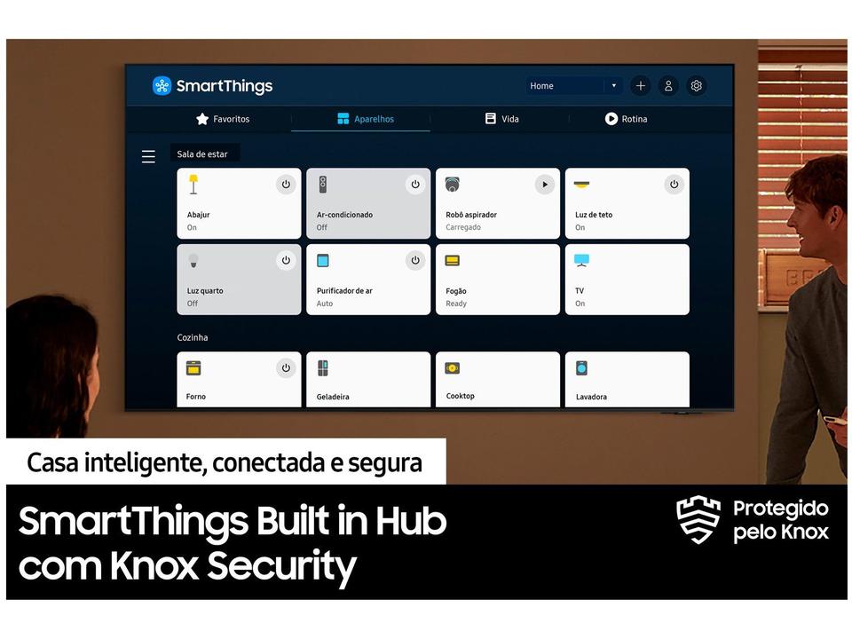 Smart TV 98" 4K UHD Crystal UHD LED Samsung Super Big 98DU9000 VA 120Hz Wi-Fi Bluetooth com Alexa 3 HDMI 2 USB - 7