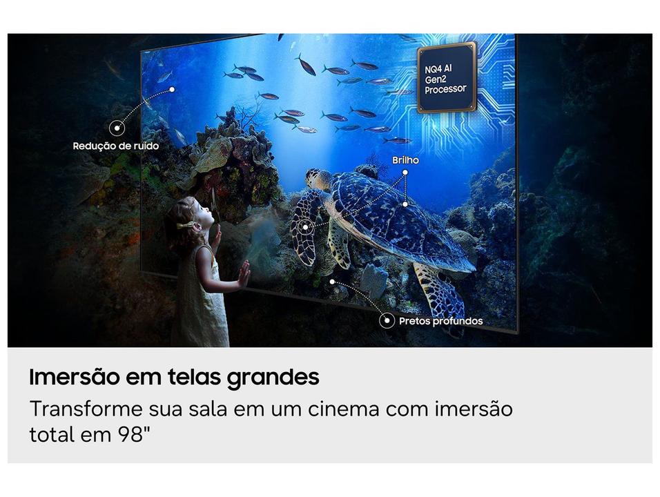 Smart TV 98" Samsung 4K Crystal UHD One UI Tizen UN98U9500HGXZD 2026 - 2