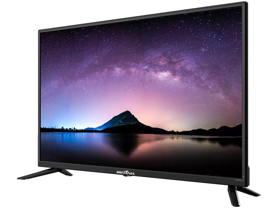 Smart TV HD D-LED 39” Britânia BTV39G60N5CH - Wi-Fi 2 HDMI USB - 1