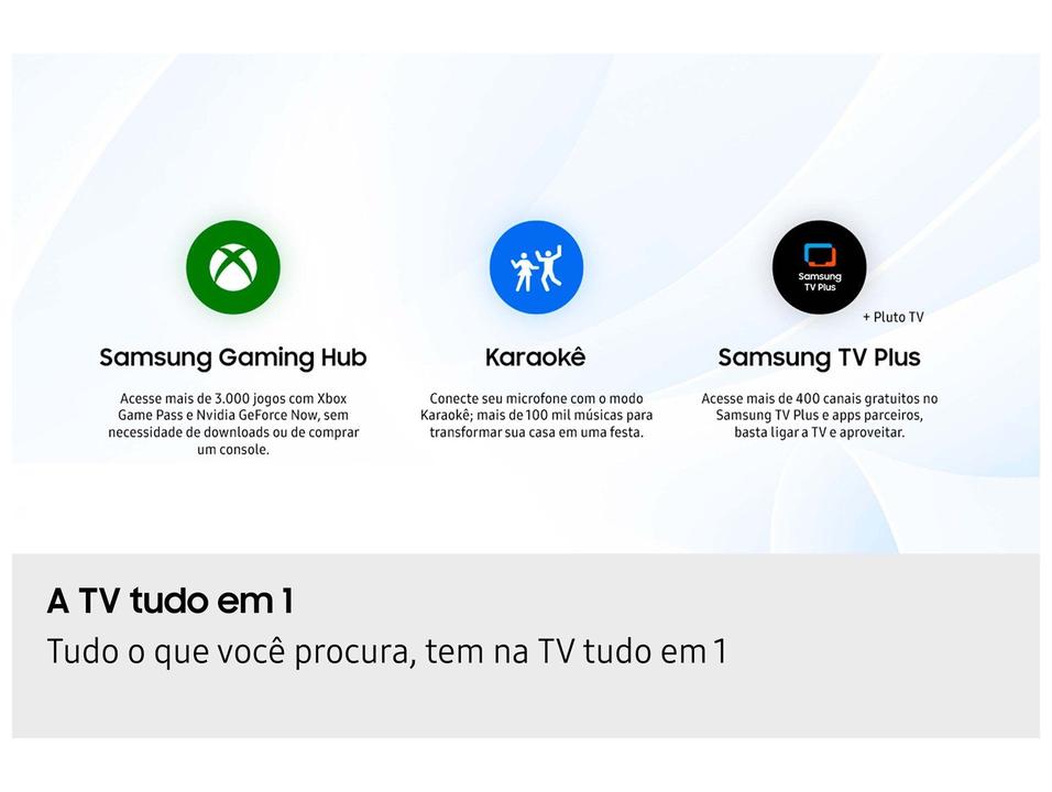 Smart TV Samsung Full HD QLED Q5F Tizen QN43Q5FAAGXZD 2025 - 2