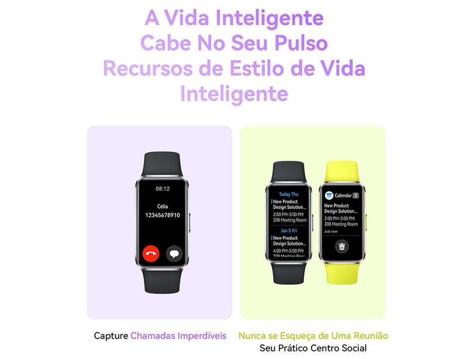 Smartband Huawei Band 10 Rosa - 13