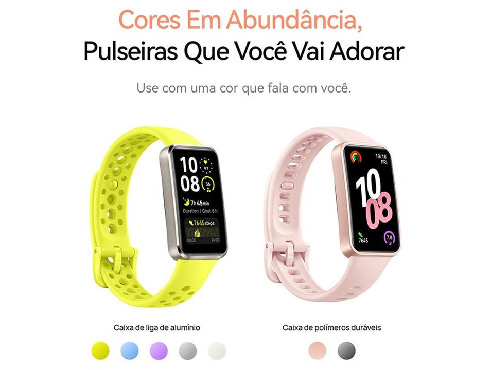 Smartband Huawei Band 10 Rosa - 5