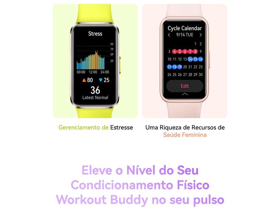 Smartband Huawei Band 10 Rosa - 11