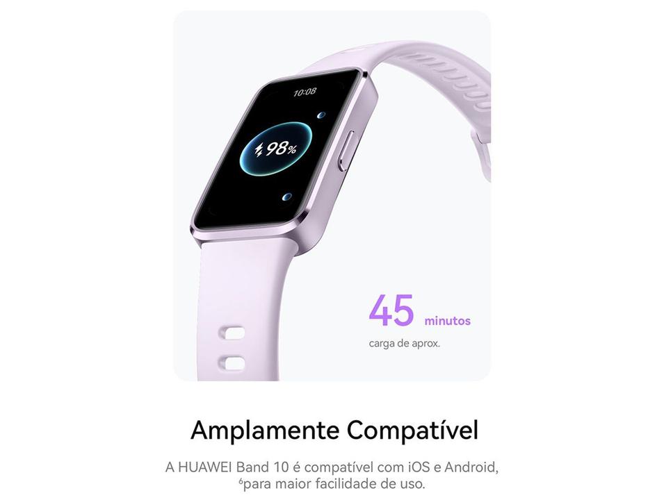 Smartband Huawei Band 10 Rosa - 15