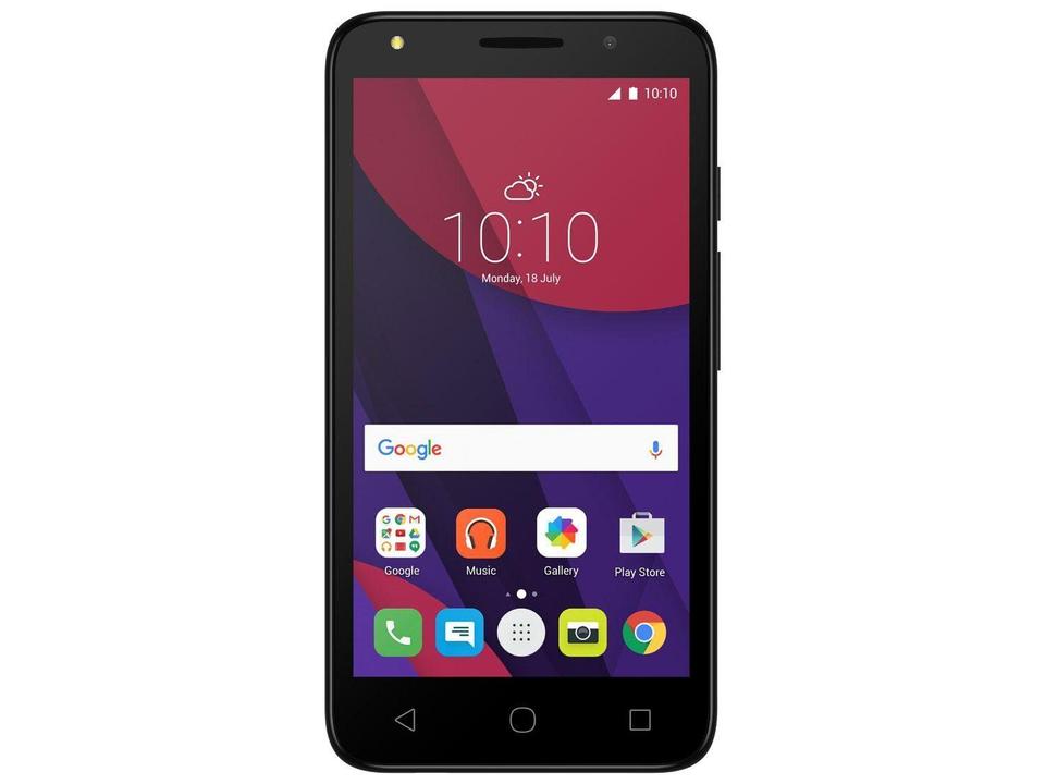 Smartphone Alcatel PIXI4 5 8GB Preto Dual Chip 3G - 5