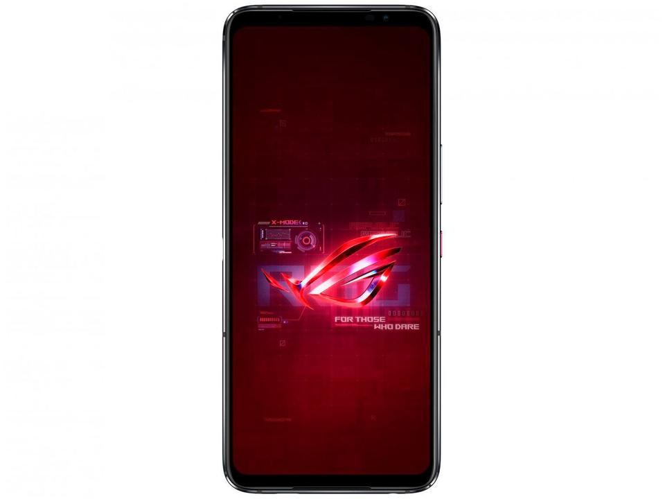 Smartphone Asus Rog Phone 6 256GB Black 5G Snapdragon SM8475 8GB RAM 6,78” Câm. Tripla + Selfie 12MP - 3