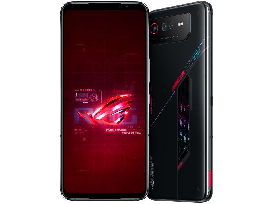 Smartphone Asus Rog Phone 6 256GB Black 5G Snapdragon SM8475 8GB RAM 6,78” Câm. Tripla + Selfie 12MP - 9