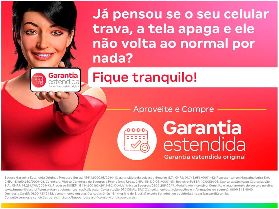 Smartphone Asus Rog Phone 6 256GB Black 5G Snapdragon SM8475 8GB RAM 6,78” Câm. Tripla + Selfie 12MP - 15