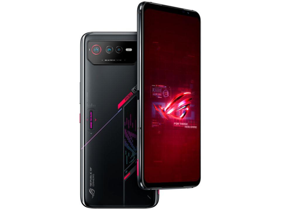 Smartphone Asus Rog Phone 6 256GB Black 5G Snapdragon SM8475 8GB RAM 6,78” Câm. Tripla + Selfie 12MP - 7