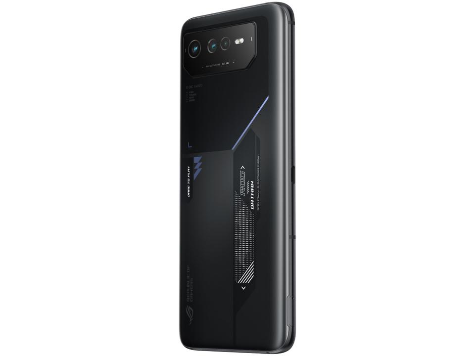 Smartphone Asus Rog Phone 6 Batman Edition 256GB Preto 5G Snapdragon 8+ Gen 1 12GB RAM 6,78" Câm. Tripla + Selfie 12MP Dual Chip - 11
