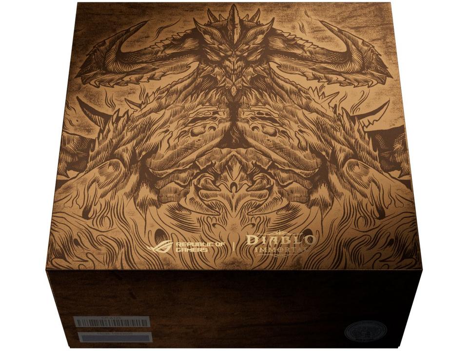 Smartphone Asus Rog Phone 6 Diablo Immortal Edition 512GB Preto 5G Snapdragon 8+ Gen 16GB RAM 6,78" Câm. Tripla + Selfie 12MP Dual Chip - 18