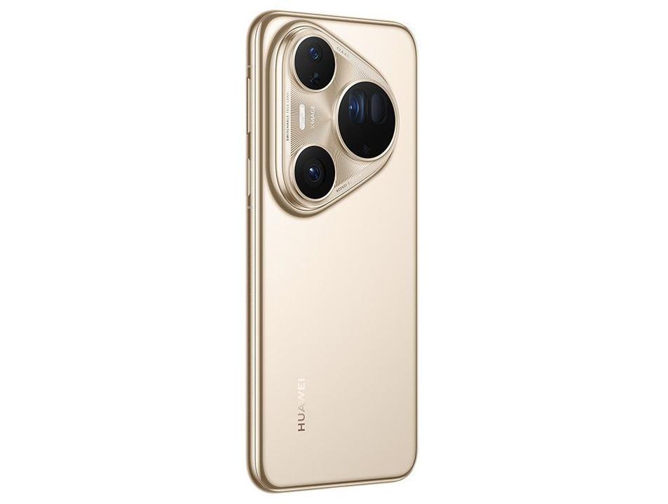 Smartphone Huawei Pura?80?Ultra 512GB 16GB RAM Dourado 6,8" Câm Quádrupla + Selfie 13MP - 16