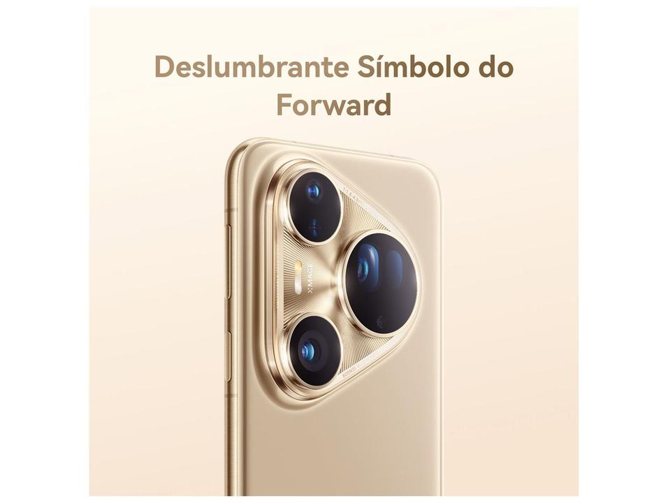 Smartphone Huawei Pura?80?Ultra 512GB 16GB RAM Dourado 6,8" Câm Quádrupla + Selfie 13MP - 3