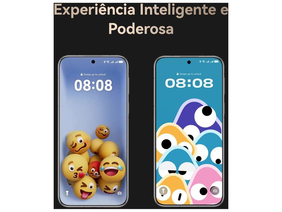 Smartphone Huawei Pura?80?Ultra 512GB 16GB RAM Dourado 6,8" Câm Quádrupla + Selfie 13MP - 7