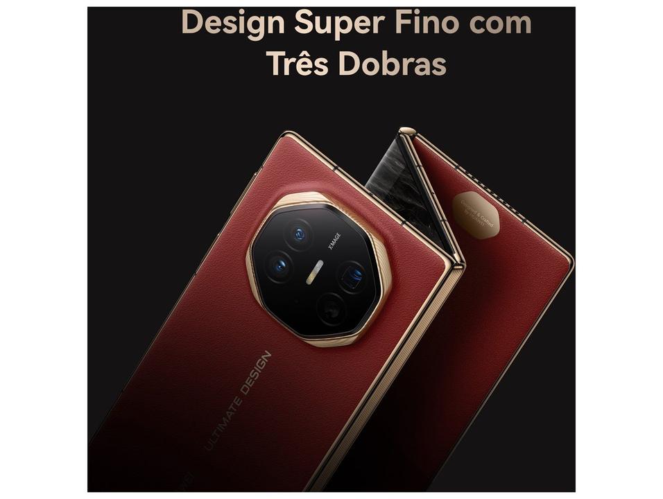 Smartphone Huawei Ultimate Design Mate?XT 1TB 16GB RAM Vermelho 6,4" Câm Tripla + Selfie 8MP - 3