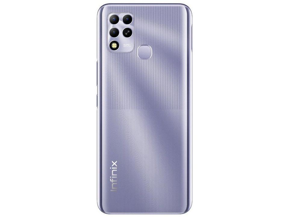 Smartphone Infinix Hot 11 128GB Prata 4G 4GB RAM 6,82” Câm. Tripla + Selfie 8M - 9