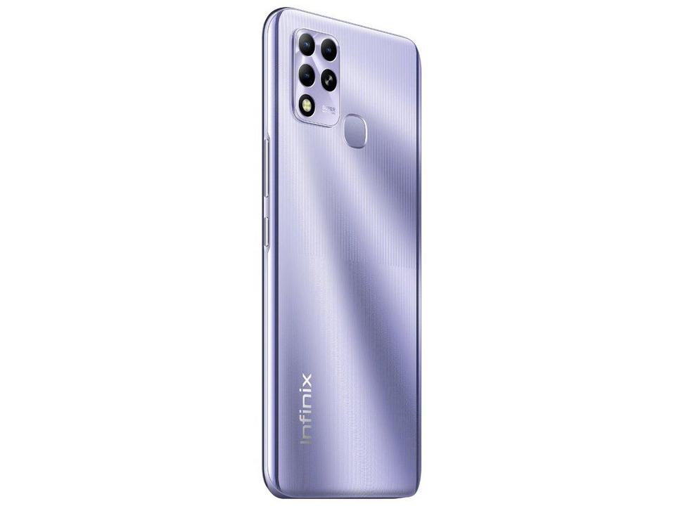 Smartphone Infinix Hot 11 128GB Prata 4G 4GB RAM 6,82” Câm. Tripla + Selfie 8M - 10