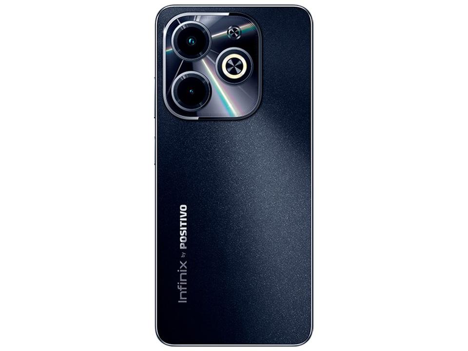 Smartphone Infinix Hot 40i 256GB Preto 8GB RAM 6,6" Câm. Dupla Dual Chip - 4