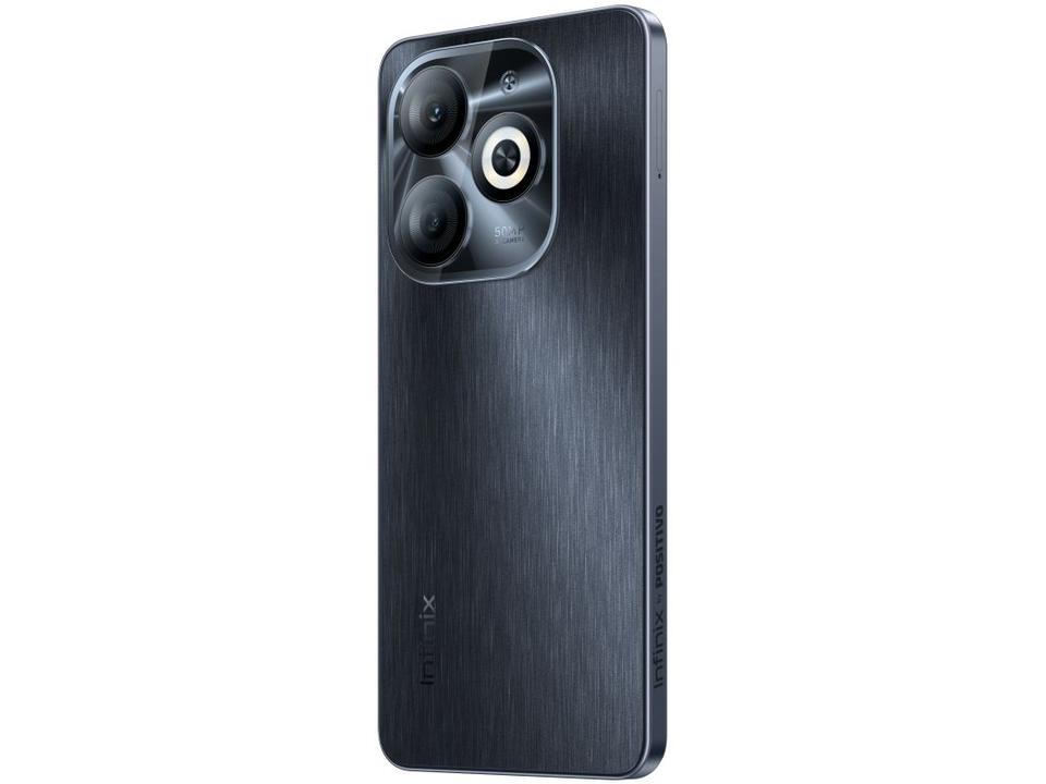 Smartphone Infinix Smart 8 Pro 256GB Preto 4GB RAM 6,6" Câm. 50MP + Selfie 8MP Dual Chip - 7