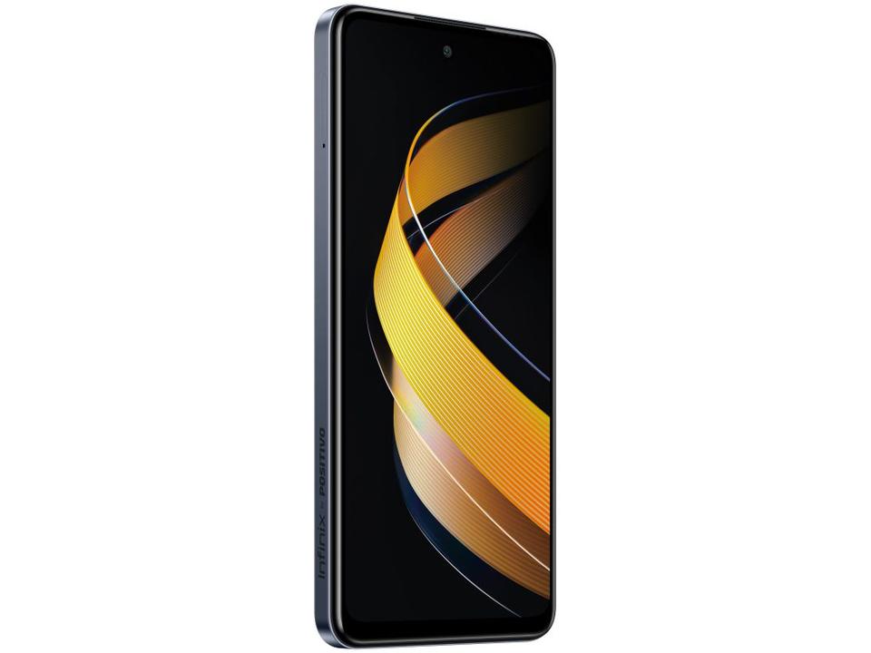 Smartphone Infinix Smart 8 Pro 256GB Preto 4GB RAM 6,6" Câm. 50MP + Selfie 8MP Dual Chip - 6