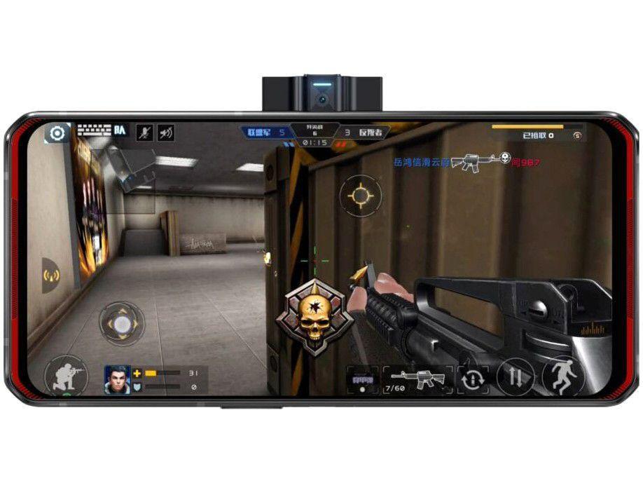 Smartphone Lenovo Legion Phone Duel 256GB - Vengeance Red 5G 12GB RAM 6,65” Câm. Dupla - 5