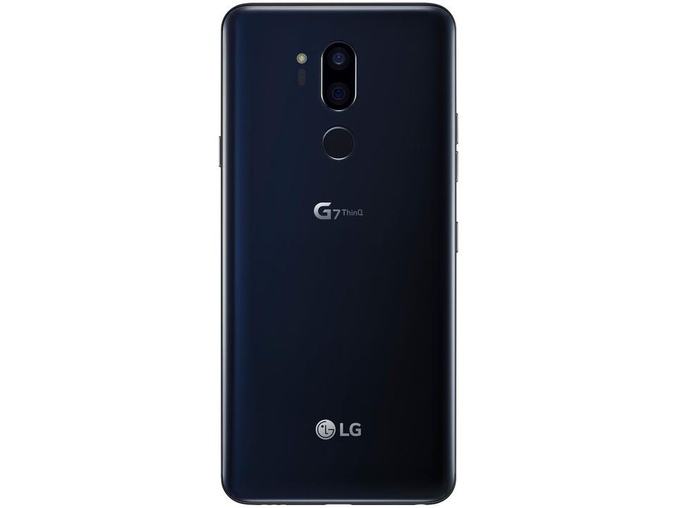 Smartphone LG G7 ThinQ 64GB Preto 4G Octa Core - 4GB RAM Tela 6,1” Câm. Dupla + Câm. Selfie 8MP - 9