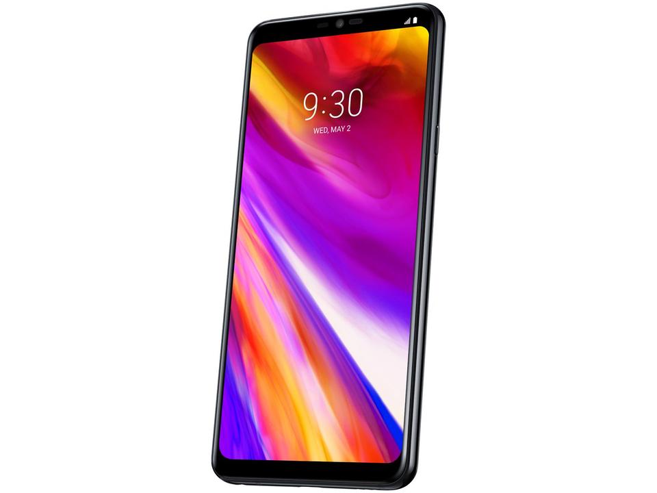 Smartphone LG G7 ThinQ 64GB Preto 4G Octa Core - 4GB RAM Tela 6,1” Câm. Dupla + Câm. Selfie 8MP - 14