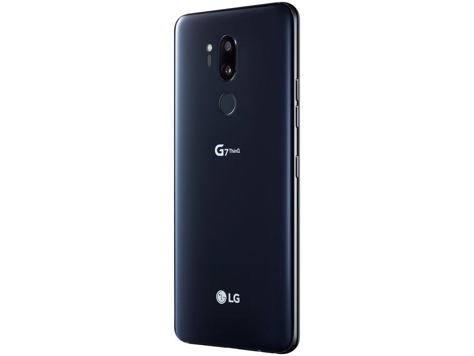 Smartphone LG G7 ThinQ 64GB Preto 4G Octa Core - 4GB RAM Tela 6,1” Câm. Dupla + Câm. Selfie 8MP - 8