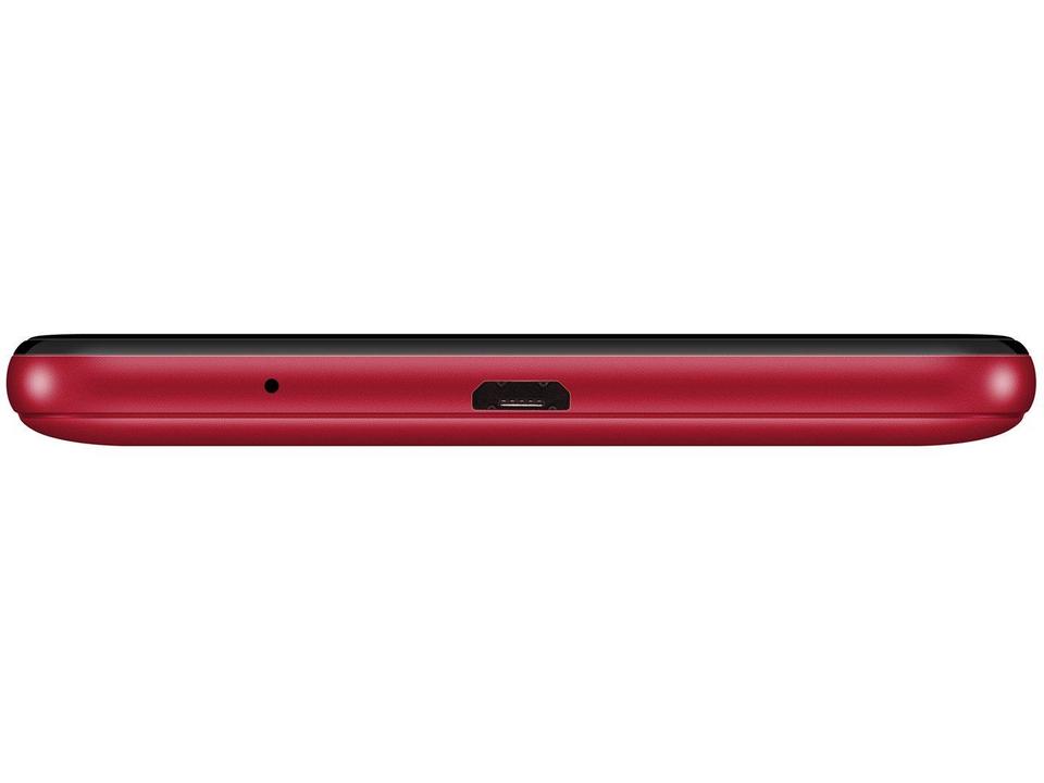 Smartphone LG K22+ 64GB Red 4G Quad-Core 3GB RAM - Tela 6,2” Câm. Dupla + Selfie 5MP Dual Chi - 12