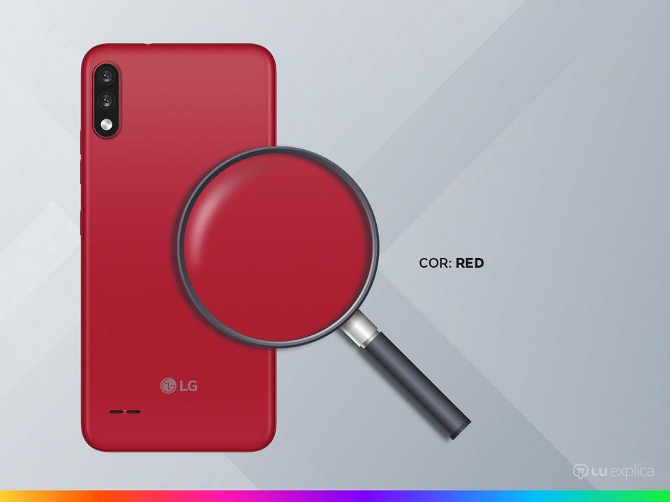 Smartphone LG K22+ 64GB Red 4G Quad-Core 3GB RAM - Tela 6,2” Câm. Dupla + Selfie 5MP Dual Chi - 2