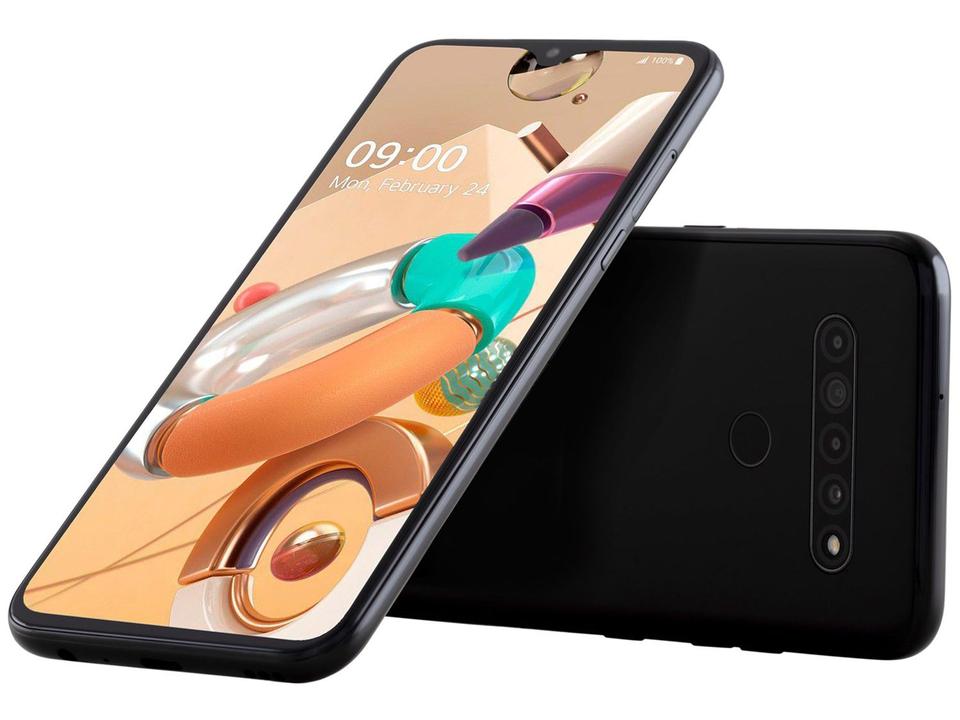 Smartphone LG K41S 32GB Preto 4G Octa-Core 3GB RAM Tela 6,55” Câm. Quádrupla + Selfie 8MP - 15