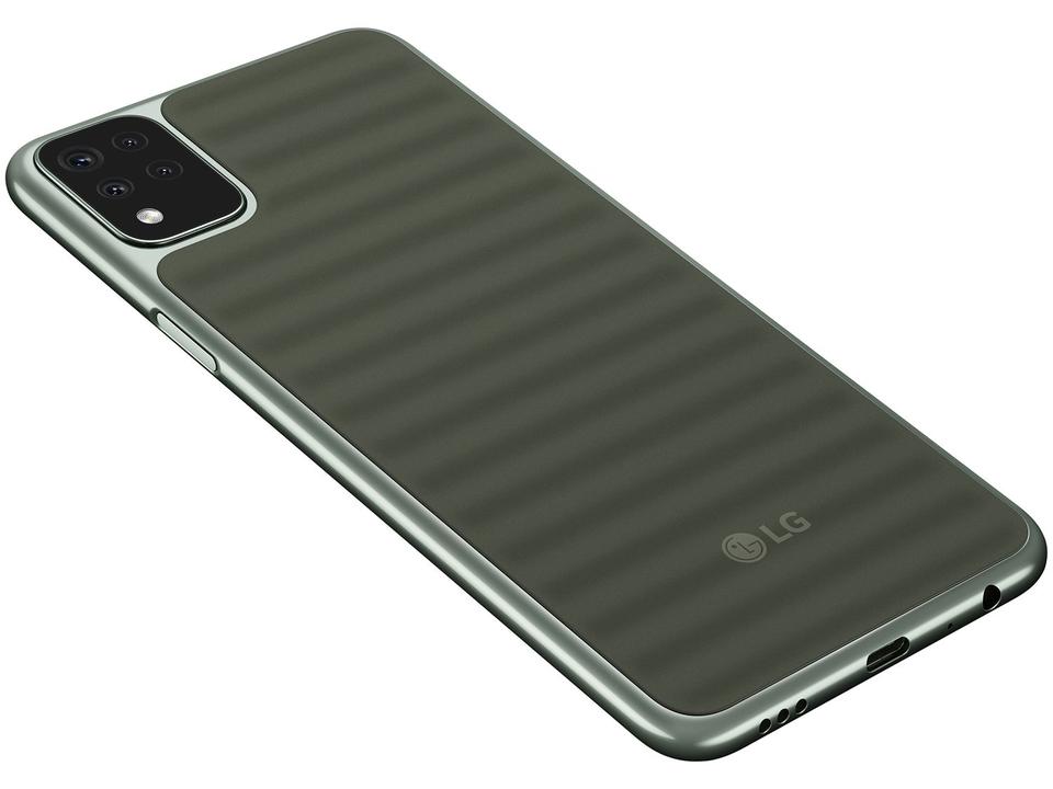 Smartphone LG K52 64GB Verde 4G Octa-Core 3GB RAM Tela 6,6” Câm. Quádrupla + Selfie 8MP Dual Chip - 16