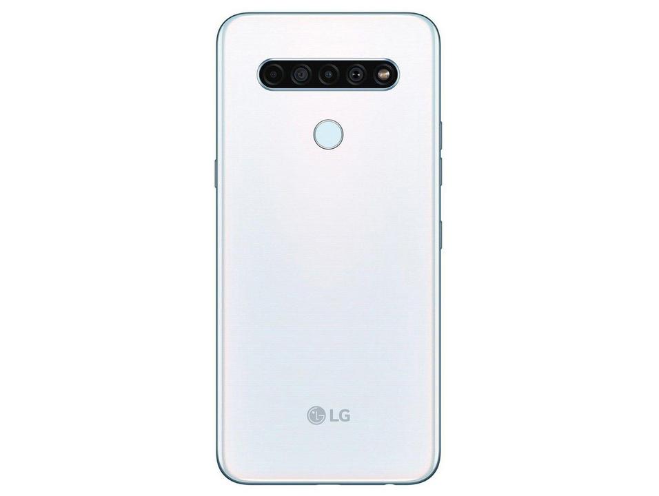 Smartphone LG K61 128GB Branco 4G Octa-Core - 4GB RAM 6,53” Câm. Quádrupla + Selfie 16M - 15
