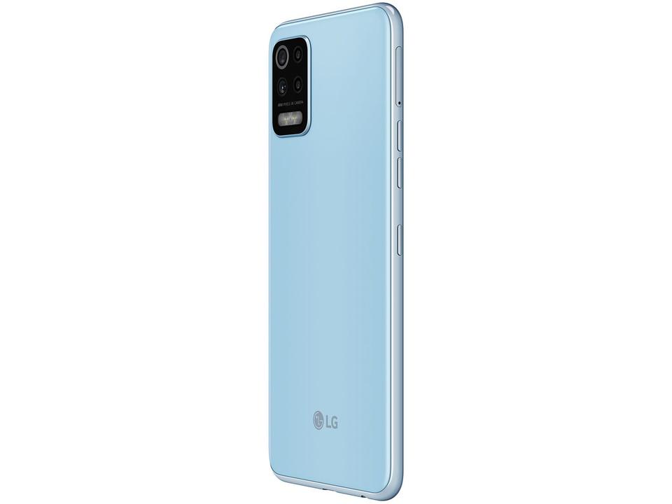 Smartphone LG K62+ 128GB Azul 4G Octa-Core 4GB RAM Tela 6,59” Câm. Quádrupla + Selfie 28MP Dual Chip - 15