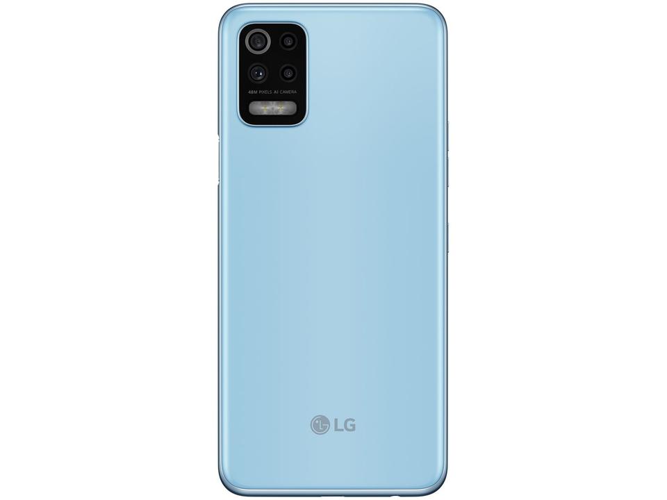 Smartphone LG K62+ 128GB Azul 4G Octa-Core 4GB RAM Tela 6,59” Câm. Quádrupla + Selfie 28MP Dual Chip - 9