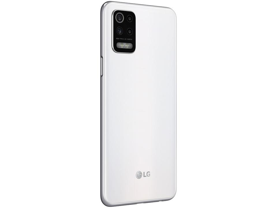 Smartphone LG K62+ 128GB Branco 4G Octa-Core - 4GB RAM Tela 6,59” Câm. Quádrupla + Selfie 28MP - 10