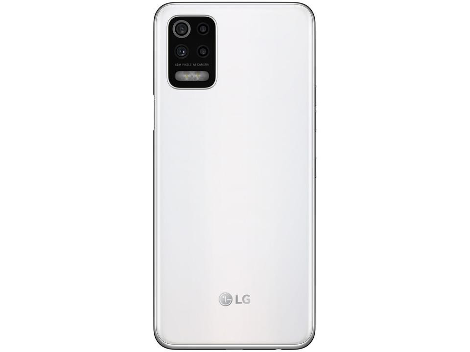 Smartphone LG K62+ 128GB Branco 4G Octa-Core - 4GB RAM Tela 6,59” Câm. Quádrupla + Selfie 28MP - 9