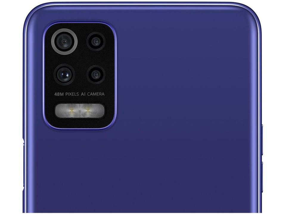 Smartphone LG K62 64GB Azul 4G Octa-Core 4GB RAM Tela 6,59” Câm. Quádrupla + Selfie 13MP - 18