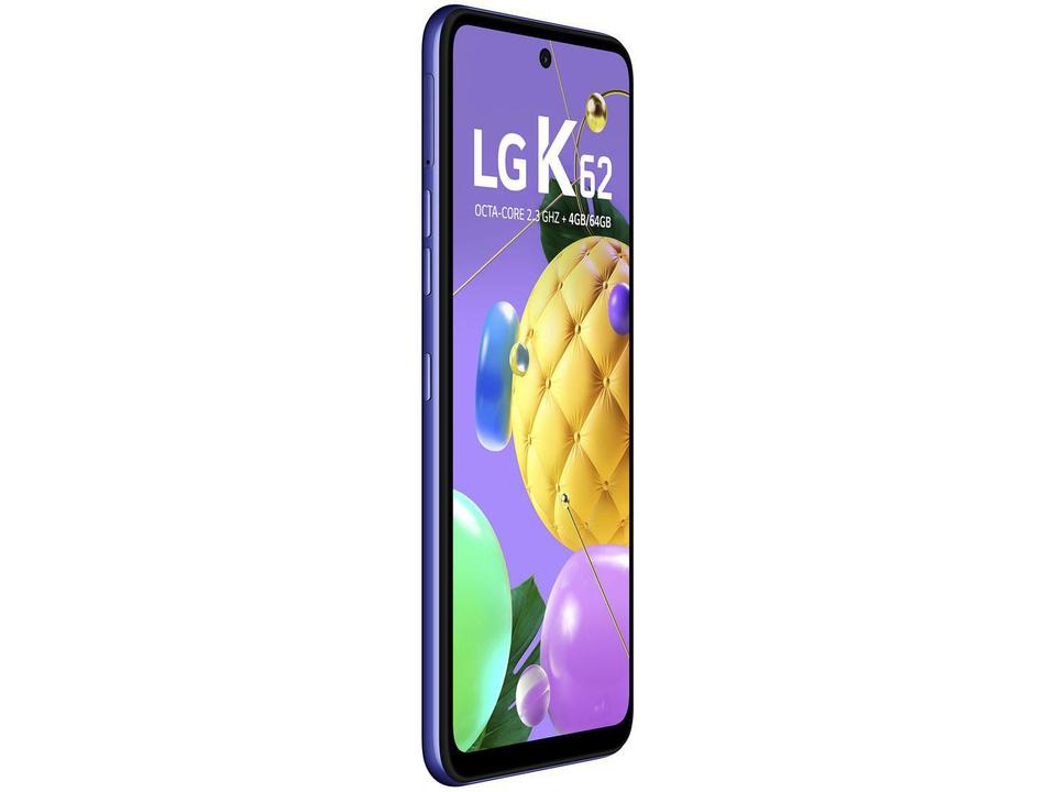 Smartphone LG K62 64GB Vermelho 4G Octa-Core - 4GB RAM Tela 6,59” Câm. Quádrupla + Selfie 13MP - 5