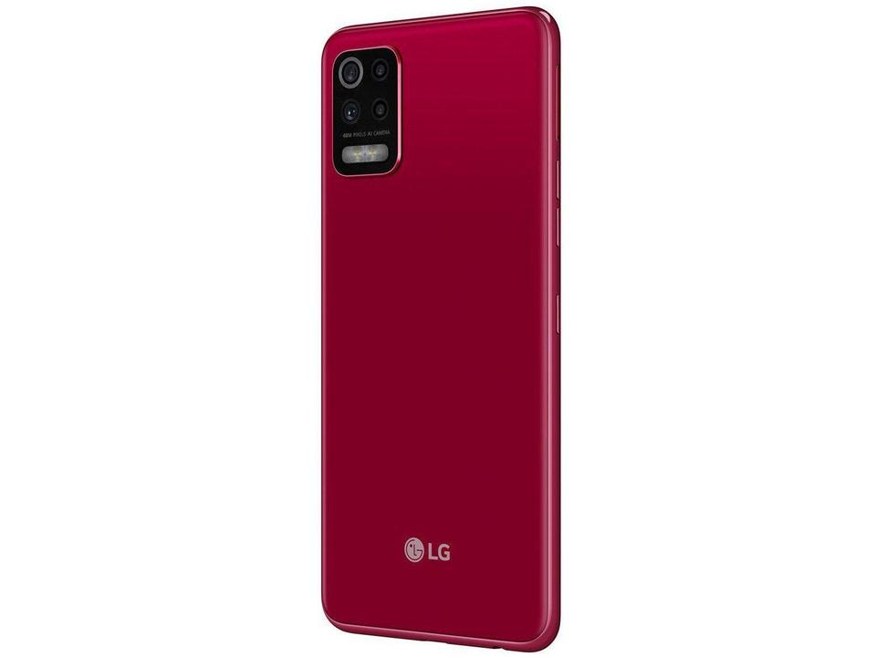 Smartphone LG K62 64GB Vermelho 4G Octa-Core - 4GB RAM Tela 6,59” Câm. Quádrupla + Selfie 13M - 10