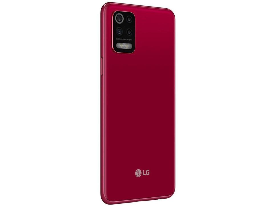 Smartphone LG K62 64GB Vermelho 4G Octa-Core - 4GB RAM Tela 6,59” Câm. Quádrupla + Selfie 13M - 12