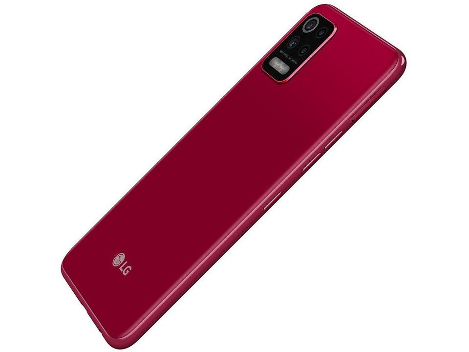 Smartphone LG K62 64GB Vermelho 4G Octa-Core - 4GB RAM Tela 6,59” Câm. Quádrupla + Selfie 13M - 17