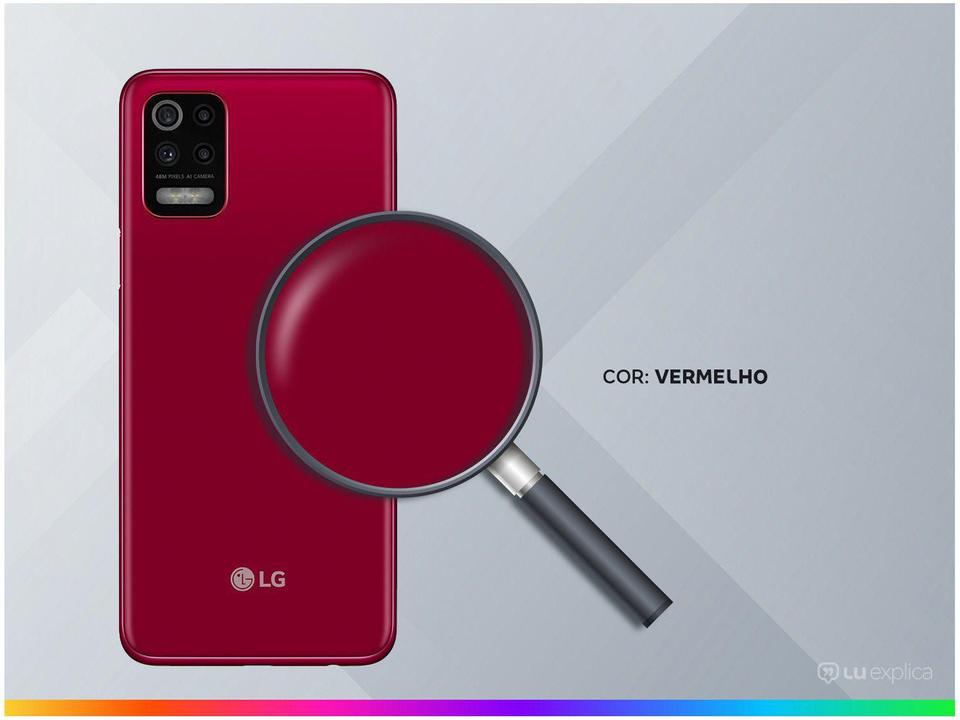 Smartphone LG K62 64GB Vermelho 4G Octa-Core - 4GB RAM Tela 6,59” Câm. Quádrupla + Selfie 13MP - 2