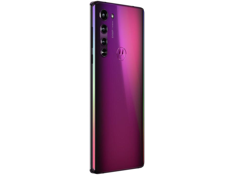 Smartphone Motorola Edge 128GB Midnight Red 5G - 6GB RAM Tela 6,7” Câm. Quádrupla + Selfie 25M - 10